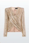 Jenny Packham Misty Blouse In Pink