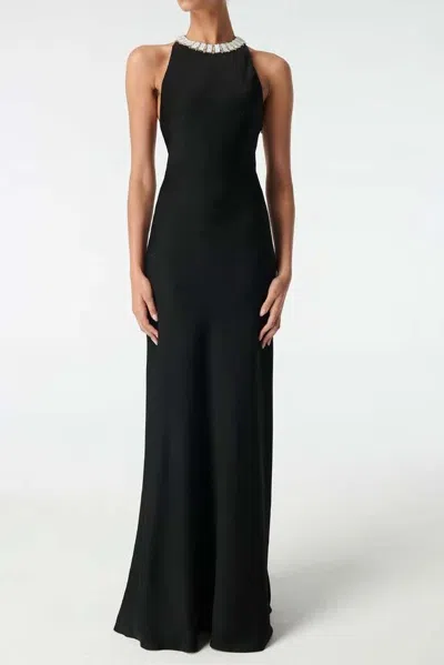 Jenny Packham Miya Gown In Black