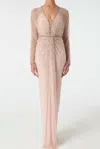 Jenny Packham Nina Sequined Tulle Gown