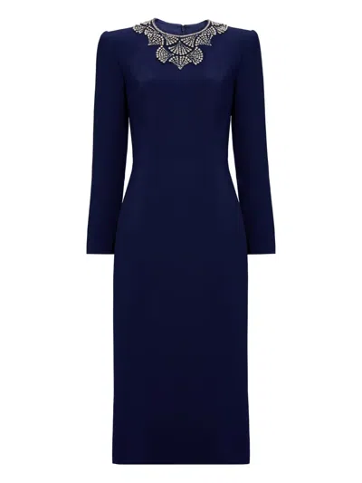 Jenny Packham Noa Dress In Blau