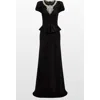 Jenny Packham Nocturne Maxi Dress In Black