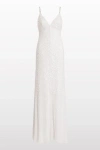 Jenny Packham Nora Sequin-embellished Gown In White
