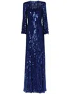Jenny Packham Nymph Gown In 蓝色