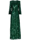 Jenny Packham Nymph Gown In Green