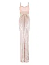 Jenny Packham Only You Maxi Dress In Pink