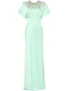 Jenny Packham Palladium Dress In グリーン