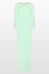 Jenny Packham Penny Gown In Green