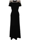 Jenny Packham Polaris Dress In Black