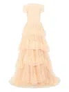 Jenny Packham Queenie Maxikleid In Neutral