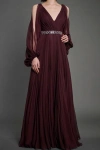 Jenny Packham Rapture Cold-shoulder Gown