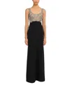 Jenny Packham Reverie Embellished Maxi Dress In Multi