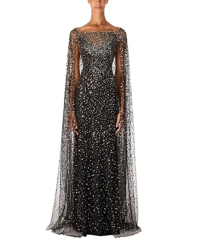Jenny Packham Roman Dress In Liquorice