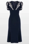 Jenny Packham Rosina Cocktail Dress In Multi