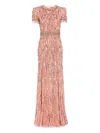 Jenny Packham Roxy Maxi Dress In Pink