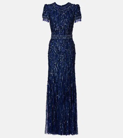 Jenny Packham Roxy Sequined Gown
