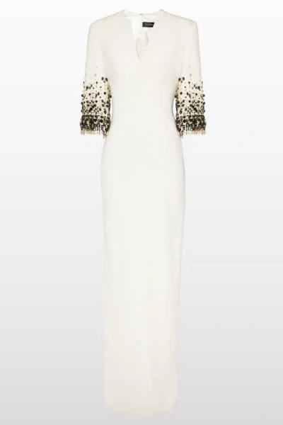 Jenny Packham Ruth Gown Dress In White