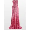 Jenny Packham Sarai Maxi Dress In Pink
