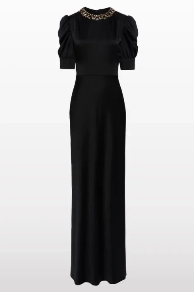 Jenny Packham Sea Daisy Gown In Animal Print
