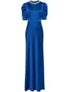 Jenny Packham Sea Daisy Abendkleid In Blau