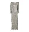 JENNY PACKHAM SEQUIN-EMBELLISHED AVALON GOWN