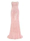 Jenny Packham Sequin-embellished Gown