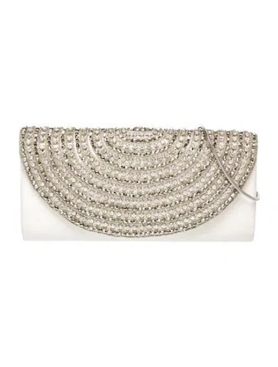 Pre-owned Jenny Packham Sequins Evening Bag In Neutrals