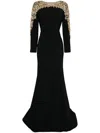 Jenny Packham Solstice Gown In Black