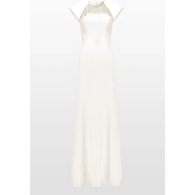 Jenny Packham Sonder Embellished Maxi Dress In Purple