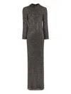 Jenny Packham Star Gazer Maxi Dress In Grey