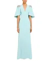 Jenny Packham Star Shower Rhinestone-embellished Maxi Dress In Multi
