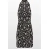 Jenny Packham Starry Night Embellished Mini Dress In Black