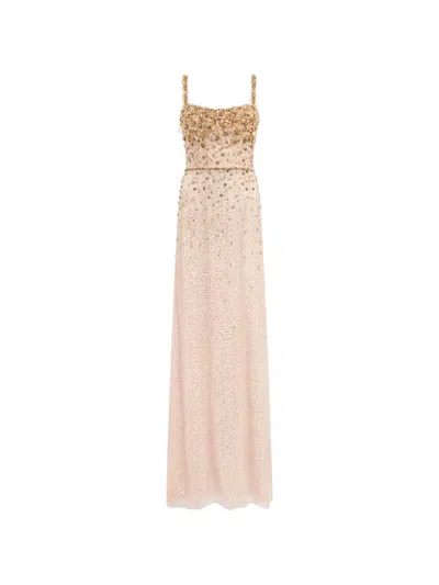 Jenny Packham Sunstead Dress In Brown