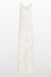 Jenny Packham Symphonie Fringed Dress In White