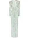 Jenny Packham Tana Gown In Green