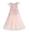 Shop Jenny Packham Tulle Embellished Dress In Pink