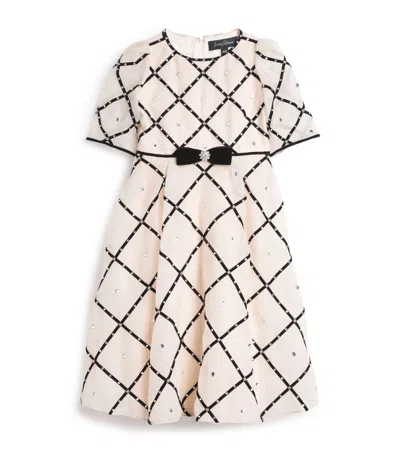 JENNY PACKHAM TULLE EMBELLISHED HOPSCOTCH DRESS