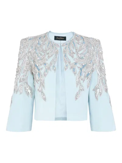 Jenny Packham Versalilles Jacket In Blue