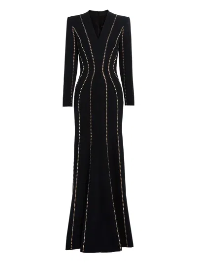 Jenny Packham Victoire Rhinestone-embellished Maxi Gown