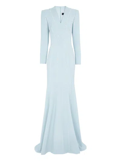 Jenny Packham Victoire Rhinestone-embellished Maxi Gown