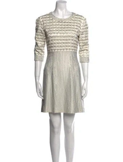 Pre-owned Jenny Packham Vintage Mini Dress W/ Tags In Multi