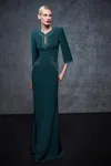 Jenny Packham Viva Bead-embellished Maxi Dress