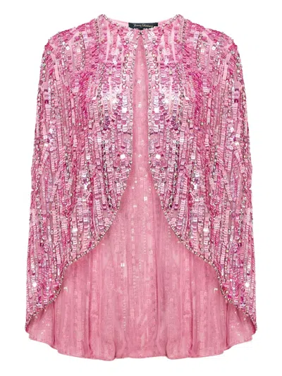 Jenny Packham Vulsa Maxi Dress In Pink