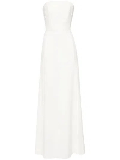 Jenny Packham Yoelyn Abendkleid Aus Krepp In Weiss