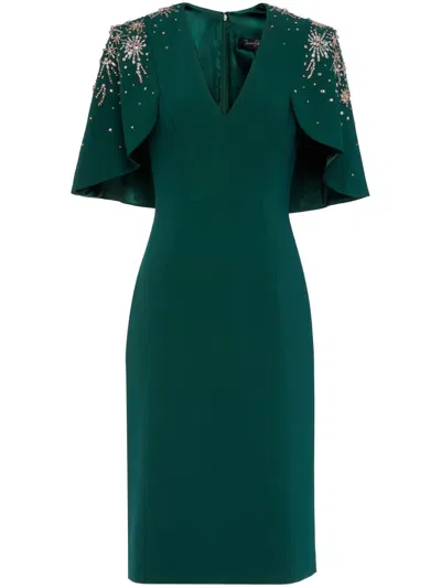 Jenny Packham Zeya Dress In Green