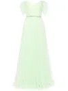 Jenny Packham Zinnia Embellished Gown In Green