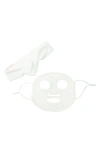 Jenny Patinkin Pure Luxury Organic Reusable Sheet Mask & Spa Headband In White