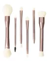 Jenny Patinkin Unisex Makeup Brush Set In Pink
