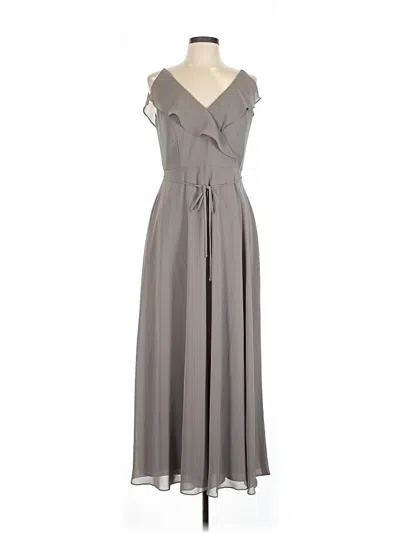 Pre-owned Jenny Yoo Collection Casual Dress In Gray