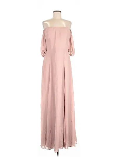 Pre-owned Jenny Yoo Collection Casual Dress In Pink