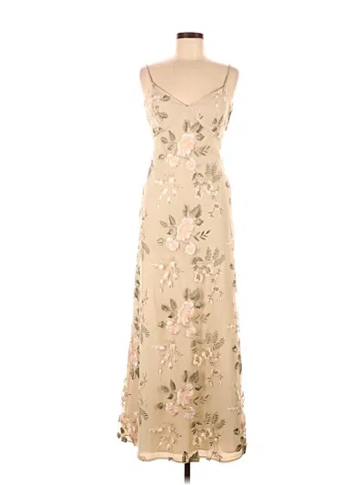 Pre-owned Jenny Yoo Collection Casual Dress In Tan